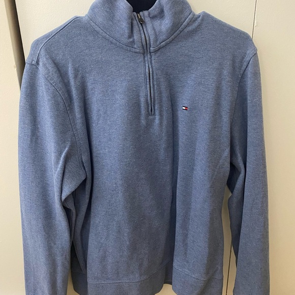 Tommy Hilfiger Other - Men’s Tommy Hilfiger 1/4 Quarter Zip, Light Blue, Size Small 100% cotton